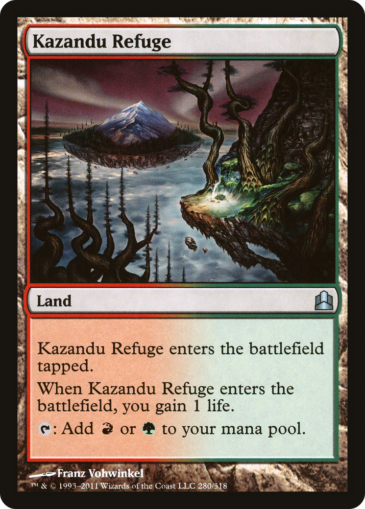 Kazandu Refuge [Commander 2011]-1