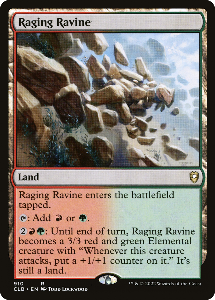 Raging Ravine [Commander Legends: Battle for Baldur's Gate]-1