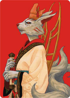 Pearl-Ear, Imperial Advisor Art Card [Modern Horizons 3 Art Series]-1