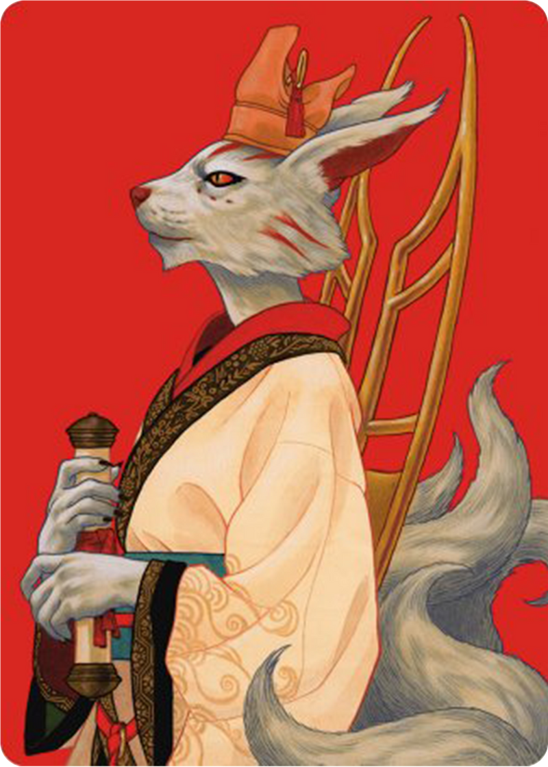Pearl-Ear, Imperial Advisor Art Card [Modern Horizons 3 Art Series]-1