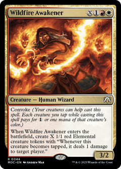 Wildfire Awakener [March of the Machine Commander]-1