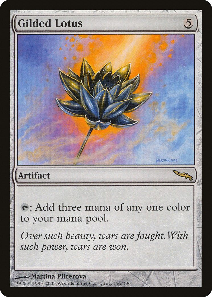 Gilded Lotus [Mirrodin]-1