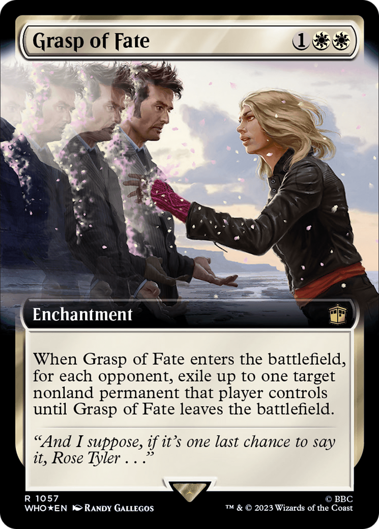 Grasp of Fate (Extended Art) (Surge Foil) [Doctor Who]-1