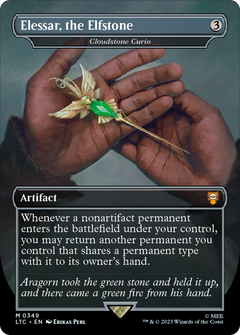 Cloudstone Curio - Elessar, the Elfstone [The Lord of the Rings: Tales of Middle-Earth Commander]-1