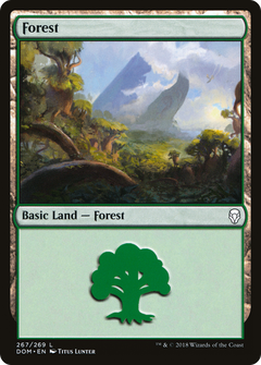 Forest (267) [Dominaria]-1