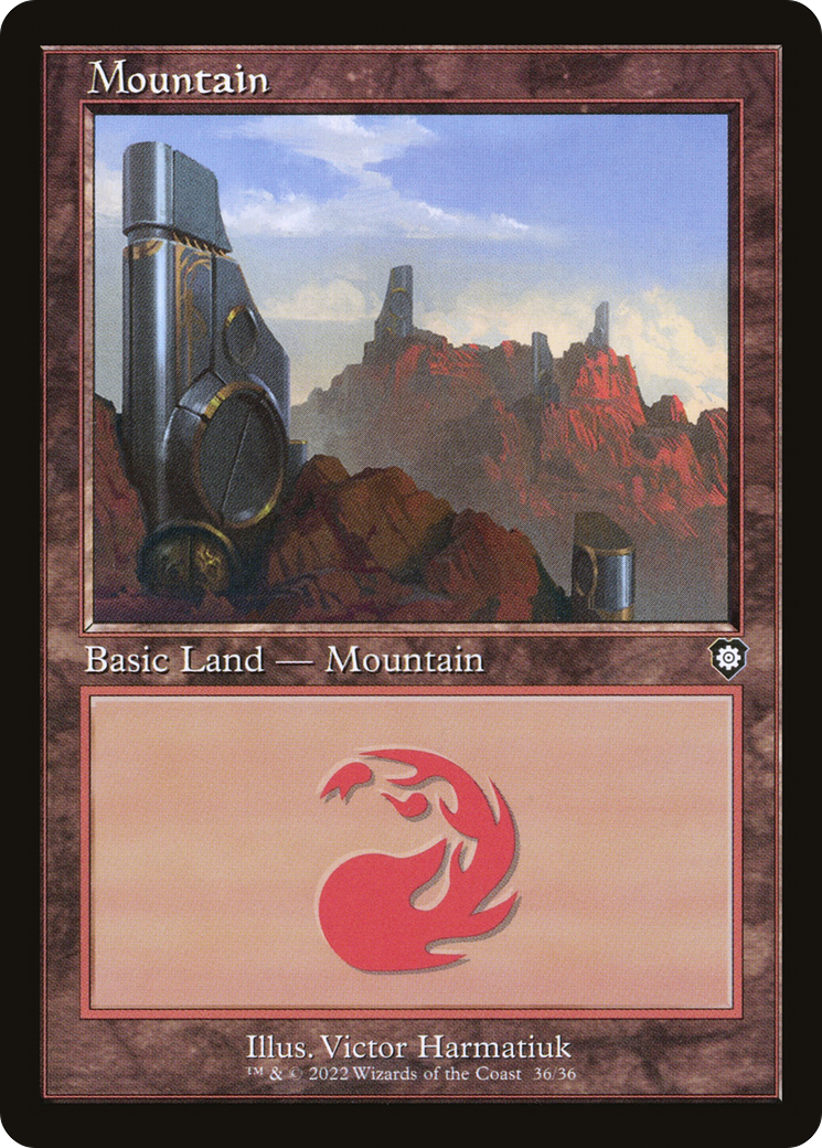 Mountain (036) (Retro) [The Brothers' War Commander]-1
