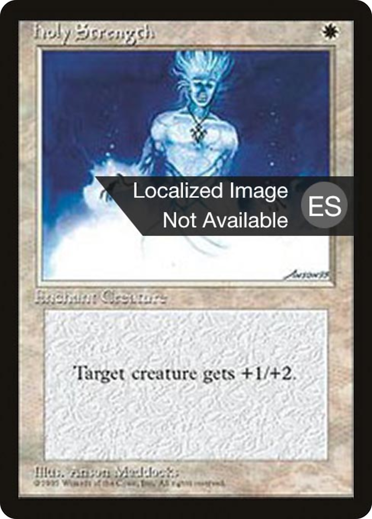Holy Strength [Fourth Edition Foreign Black Border]-1