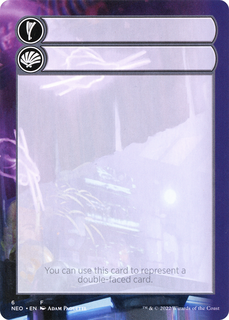 Double-Faced Substitute Card (SNEO-006) - Kamigawa: Neon Dynasty Substitute Cards (Borderless)-1