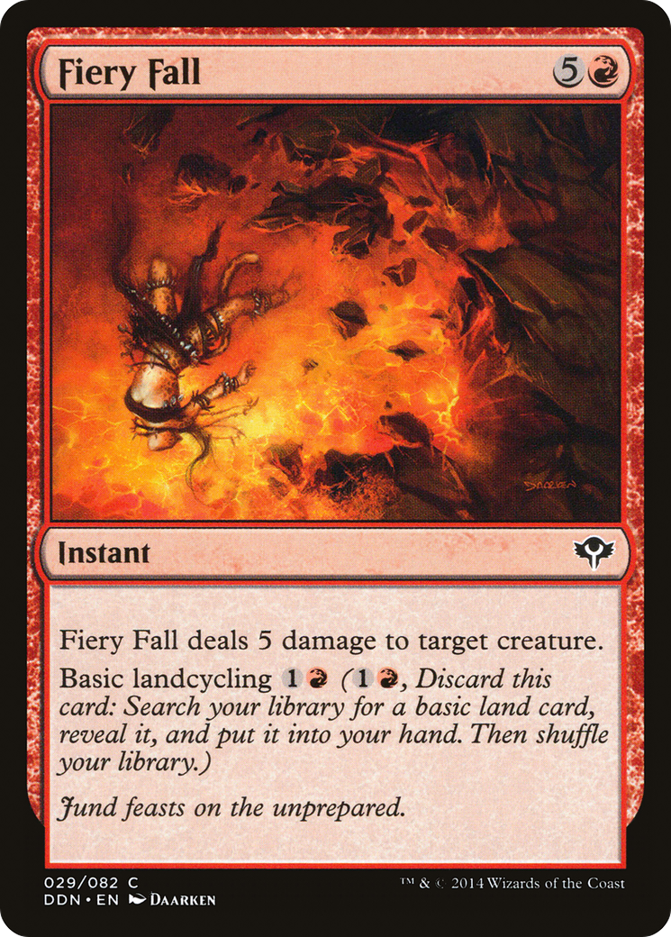 Fiery Fall [Duel Decks: Speed vs. Cunning]-1