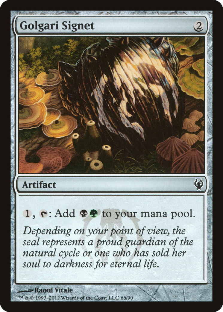 Golgari Signet [Duel Decks: Izzet vs. Golgari]-1