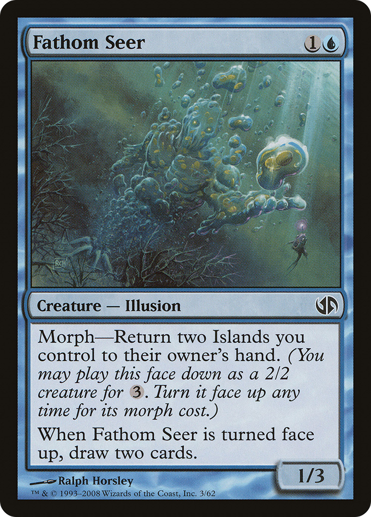 Fathom Seer [Duel Decks: Jace vs. Chandra]-1