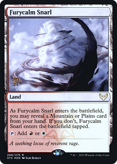 Furycalm Snarl [Strixhaven: School of Mages Prerelease Promos]-1