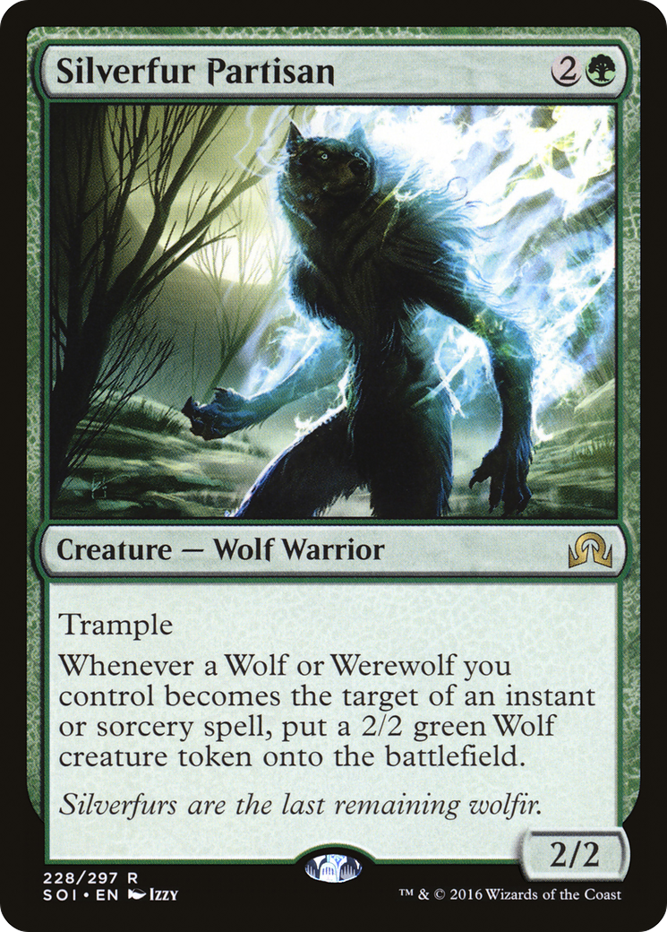 Silverfur Partisan [Shadows over Innistrad]-1