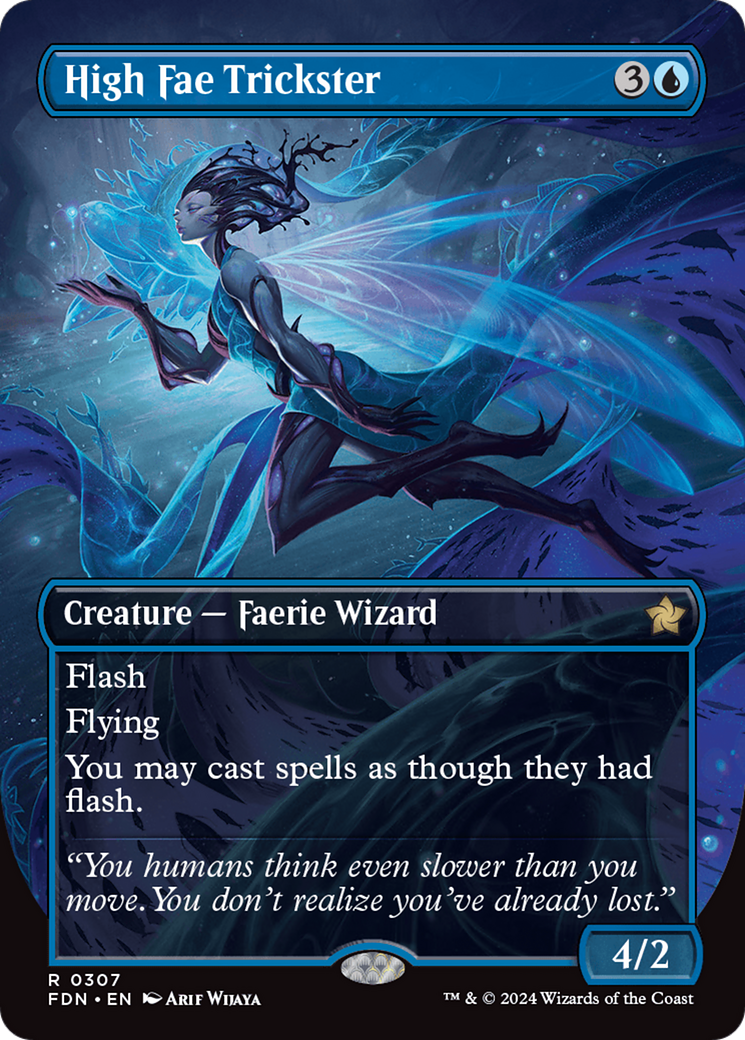 High Fae Trickster (Borderless) [Foundations]-1