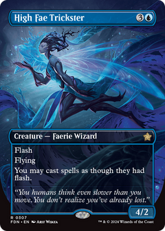 High Fae Trickster (Borderless) [Foundations]-1