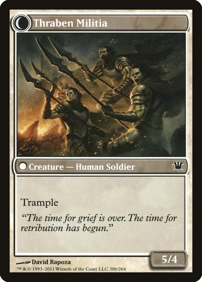 Thraben Sentry // Thraben Militia [Innistrad]-2