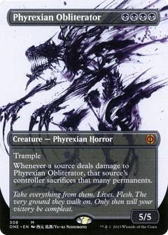 Phyrexian Obliterator (Borderless Ichor) [Phyrexia: All Will Be One]-1