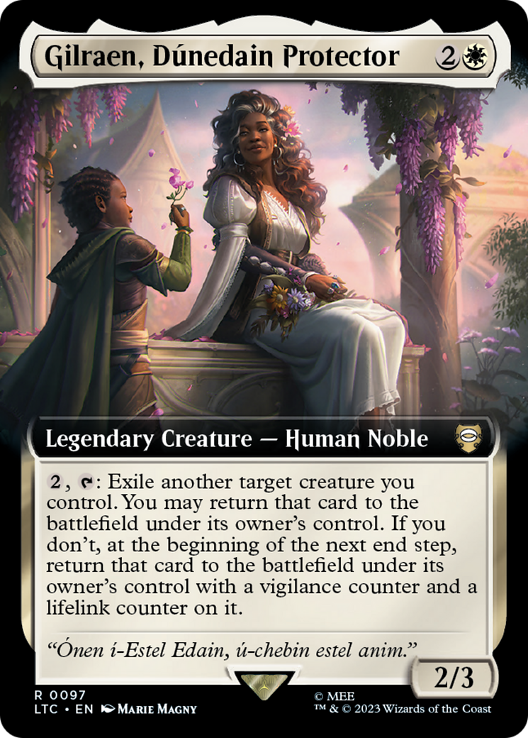Gilraen, Dunedain Protector (Extended Art) [The Lord of the Rings: Tales of Middle-Earth Commander]-1