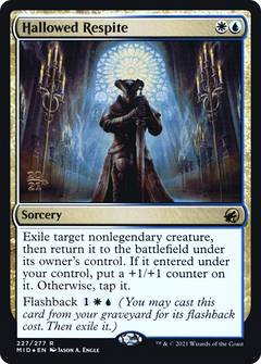 Hallowed Respite [Innistrad: Midnight Hunt Prerelease Promos]-1