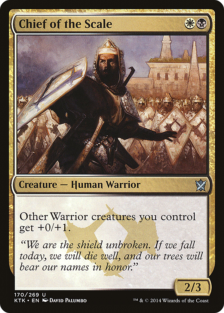 Chief of the Scale [Khans of Tarkir]-1