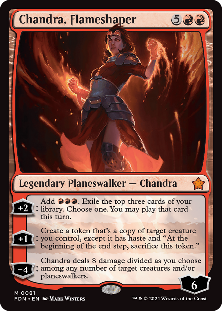 Chandra, Flameshaper [Foundations]-1