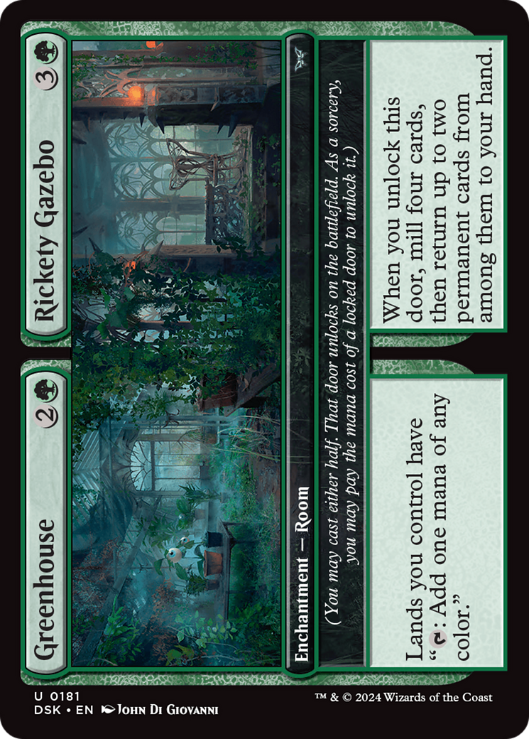 Greenhouse // Rickety Gazebo [Duskmourn: House of Horror]-1