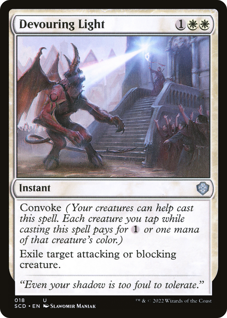 Devouring Light [Starter Commander Decks]-1
