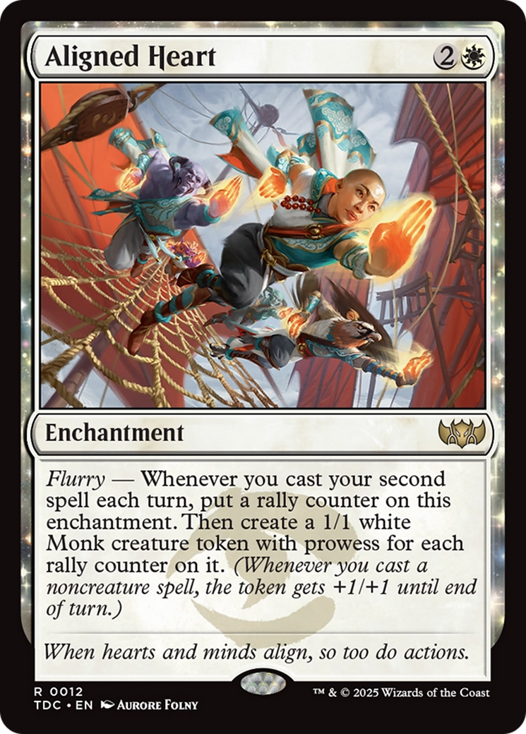 Aligned Heart [Tarkir: Dragonstorm Commander]-1