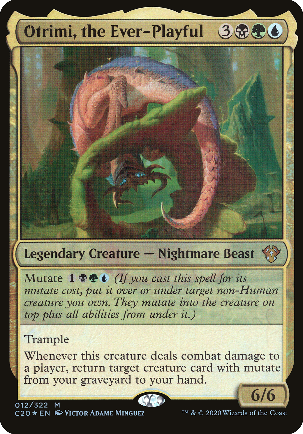Otrimi, the Ever-Playful (Oversized) [Commander 2020 Oversized]-1