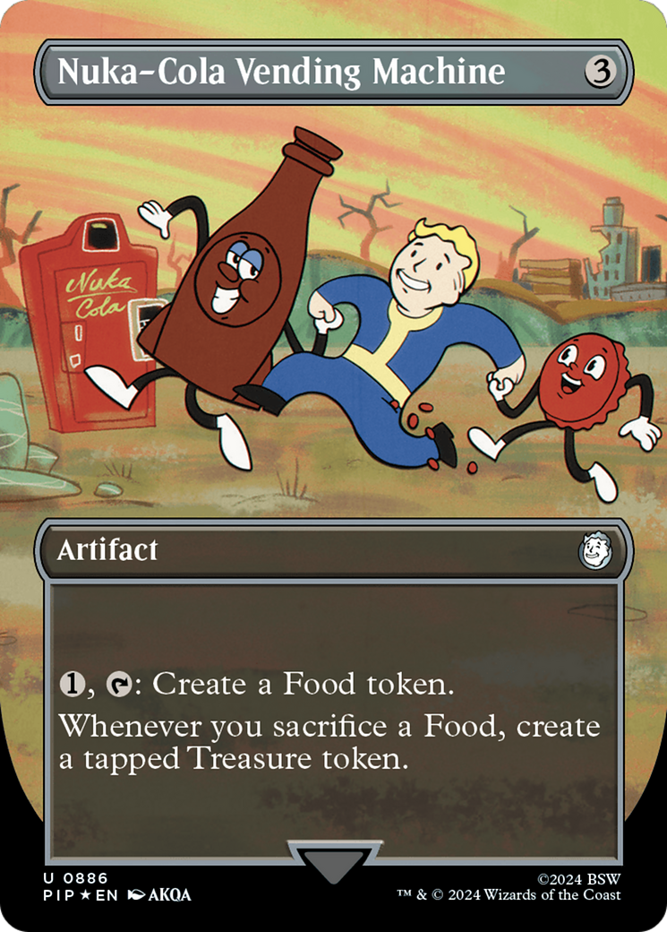 Nuka-Cola Vending Machine (Borderless) (Surge Foil) [Fallout]-1