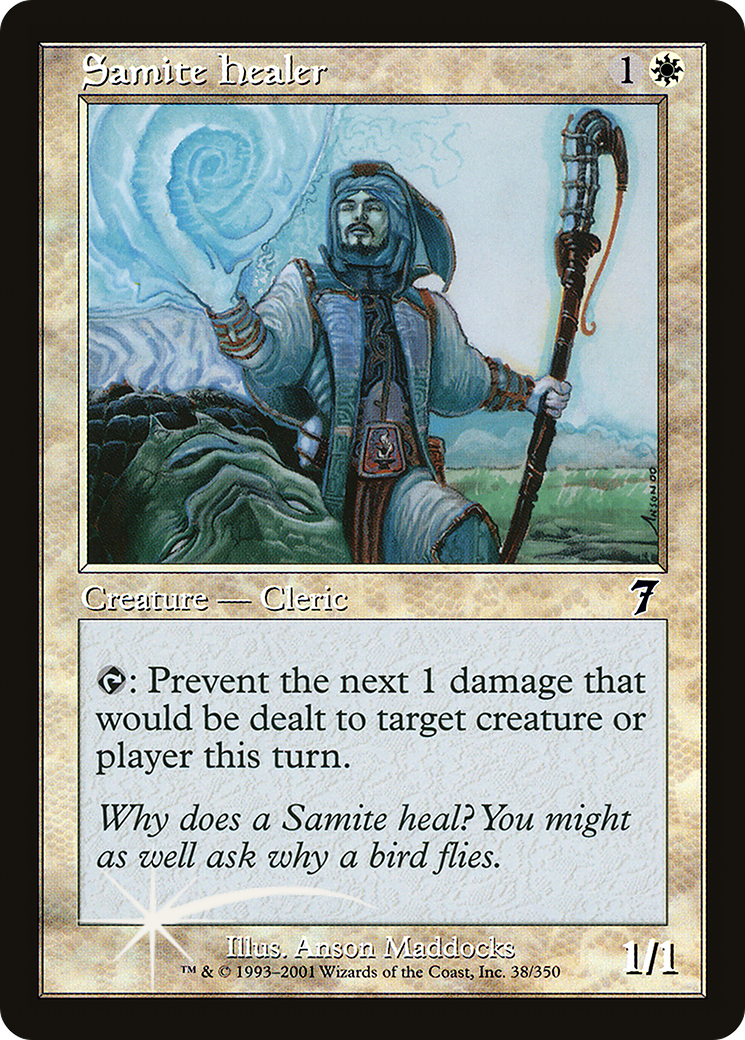 Samite Healer [Seventh Edition]-1