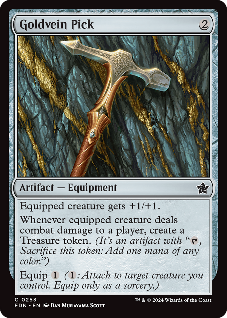 Goldvein Pick [Foundations]-1