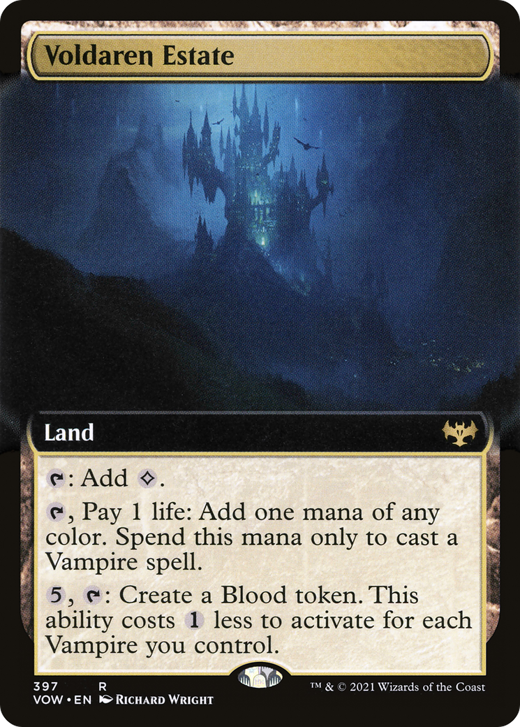 Voldaren Estate (Extended Art) (VOW-397) - Innistrad: Crimson Vow: (Extended Art) Foil-1