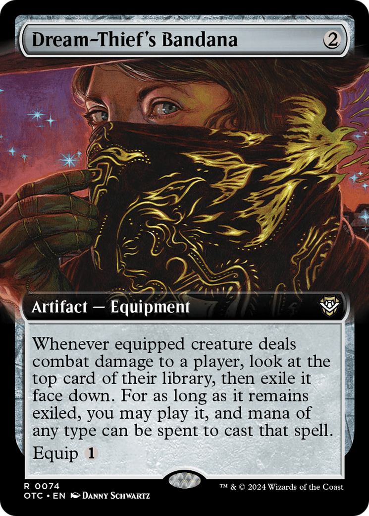 Dream-Thief's Bandana (Extended Art) [Outlaws of Thunder Junction Commander]-1