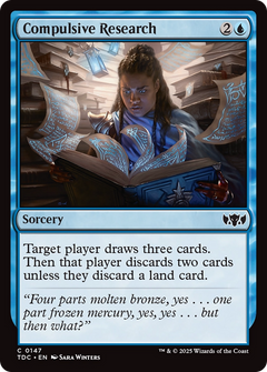 Compulsive Research [Tarkir: Dragonstorm Commander]-1