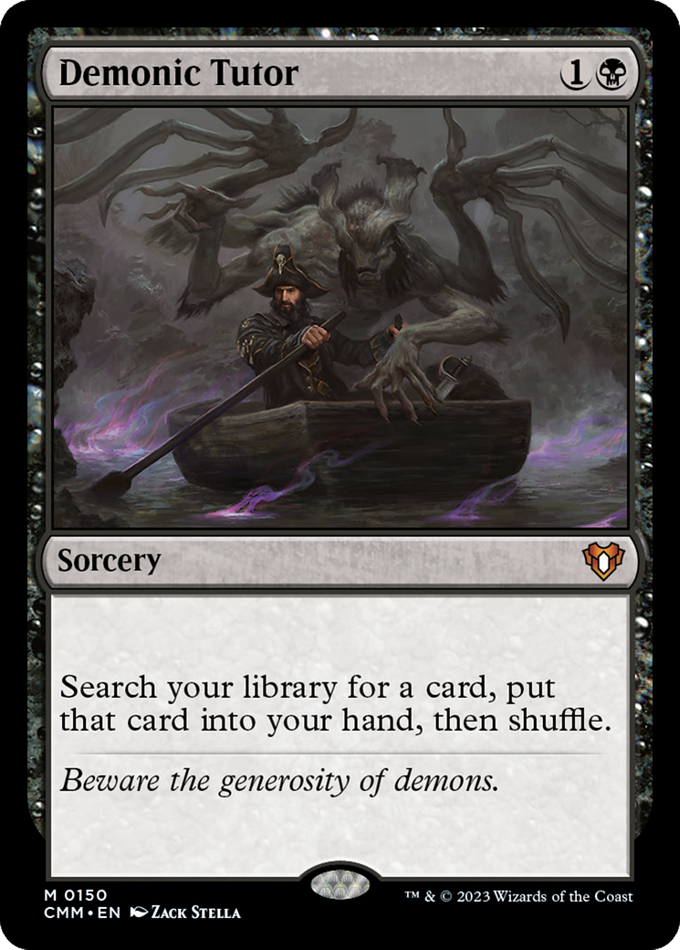 Demonic Tutor [Commander Masters]-1