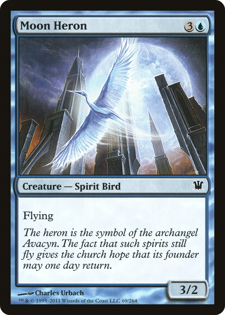 Moon Heron [Innistrad]-1
