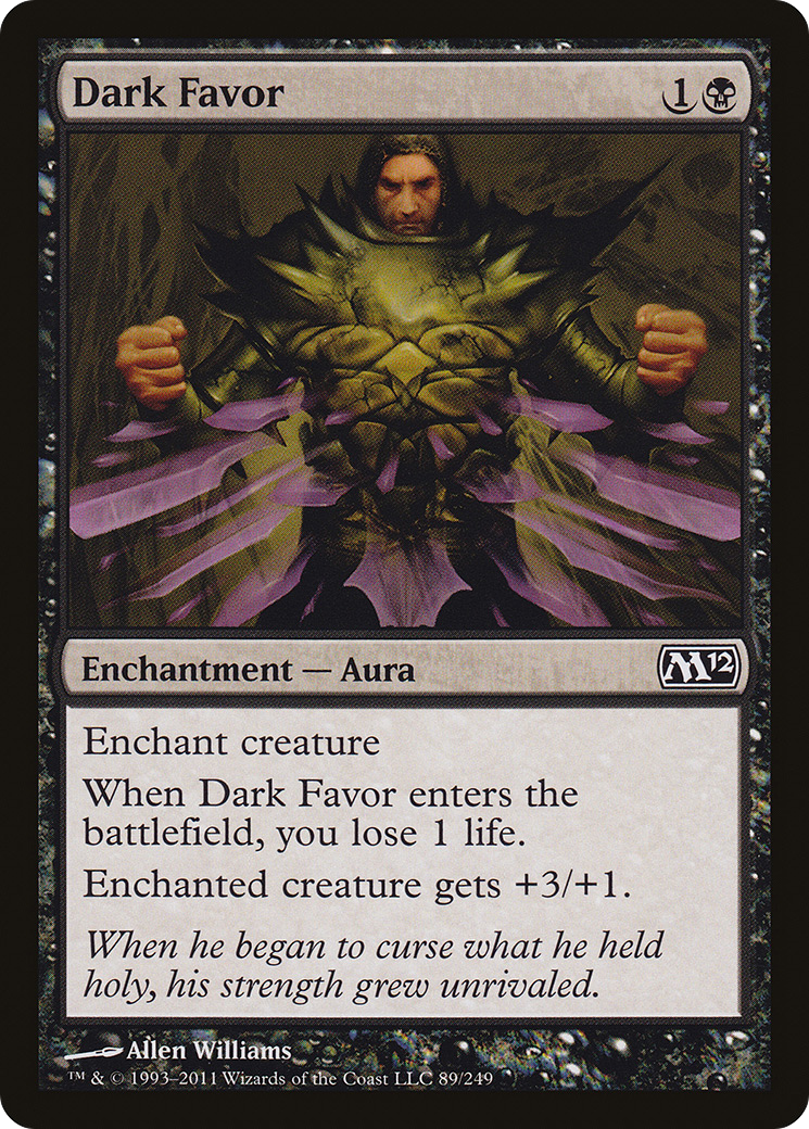 Dark Favor [Magic 2012]-1