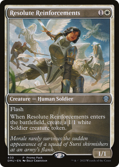 Resolute Reinforcements (Promo Pack) [Dominaria United Promos]-1
