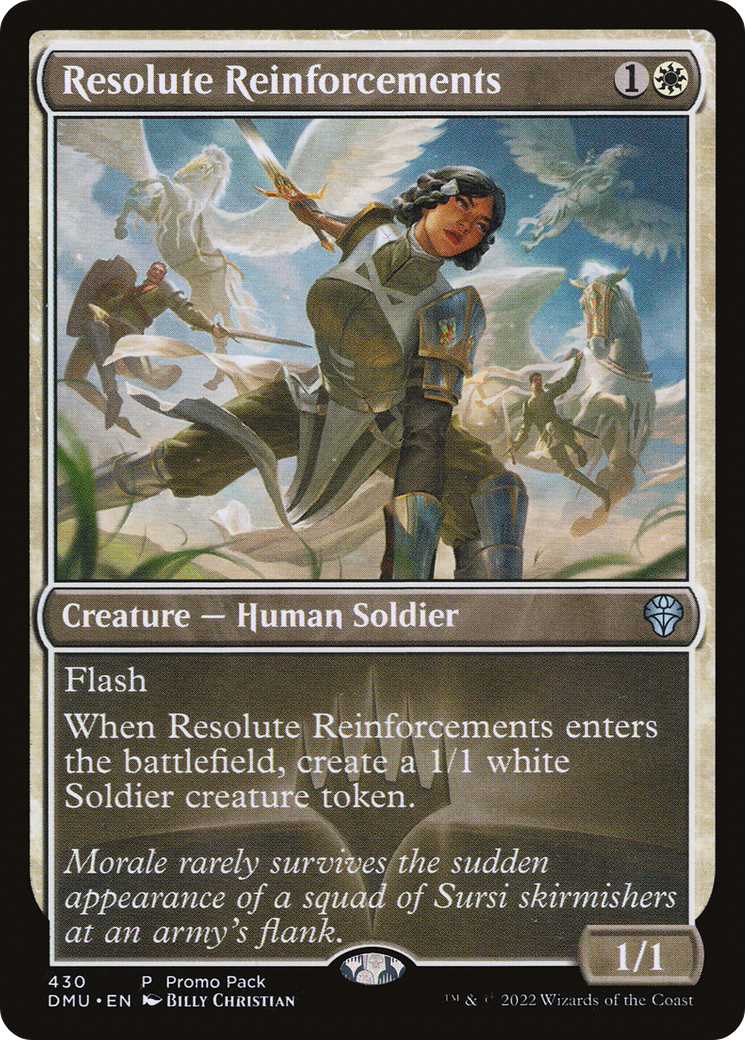 Resolute Reinforcements (Promo Pack) [Dominaria United Promos]-1