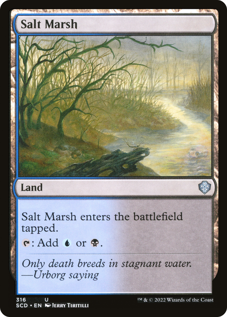 Salt Marsh [Starter Commander Decks]-1