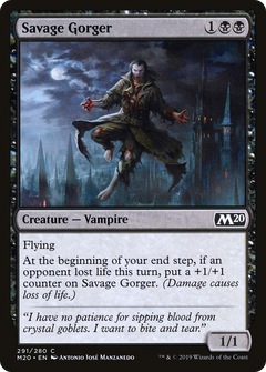 Savage Gorger [Core Set 2020]-1