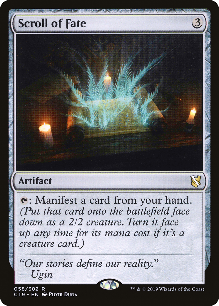 Scroll of Fate [Commander 2019]-1