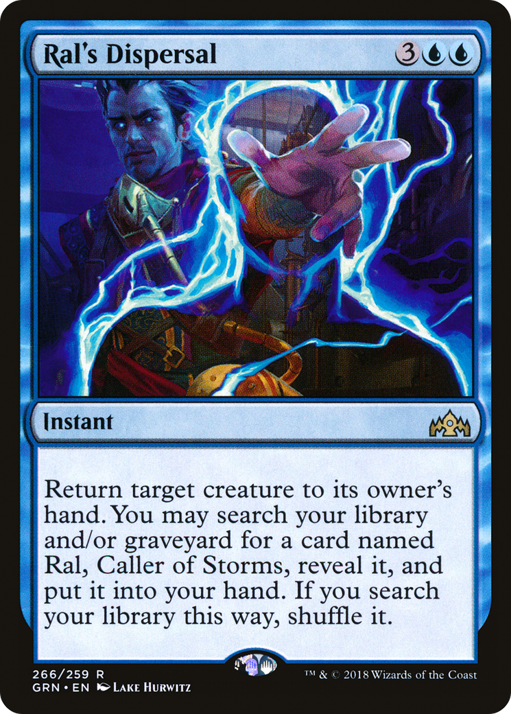 Ral's Dispersal [Guilds of Ravnica]-1