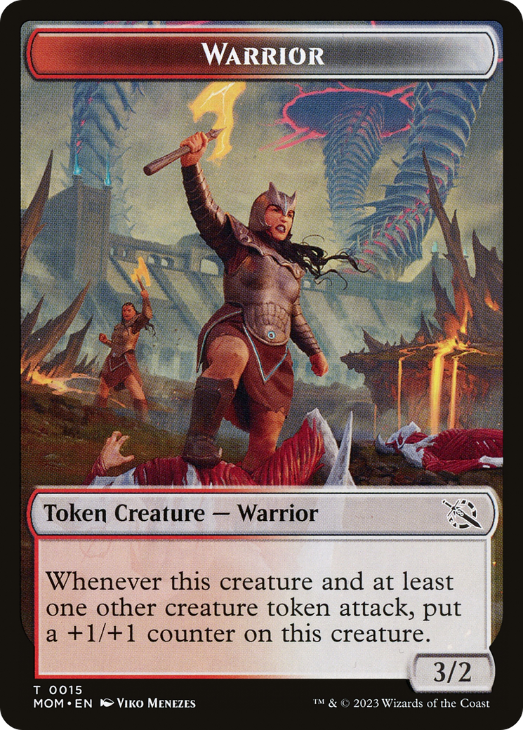 Warrior (TMOM-015) - March of the Machine Tokens Foil-1