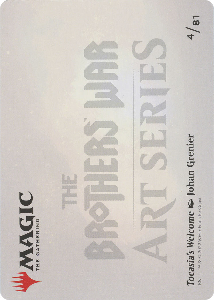 Tocasia's Welcome // Tocasia's Welcome (ABRO-004) - The Brothers' War Art Series (Borderless)-2