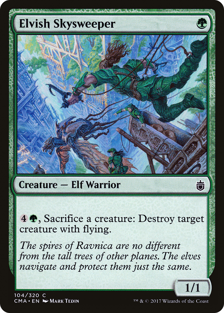Elvish Skysweeper [Commander Anthology]-1