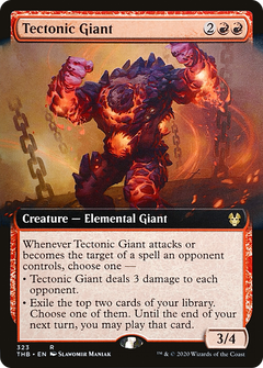 Tectonic Giant (Extended Art) [Theros Beyond Death]-1