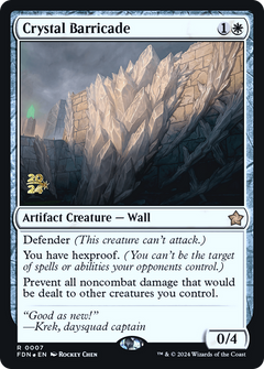 Crystal Barricade [Foundations Prerelease Promos]-1