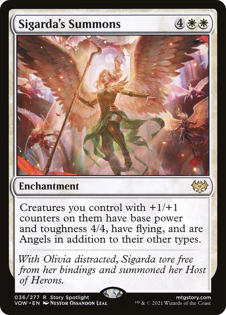 Sigarda's Summons [Innistrad: Crimson Vow]-1